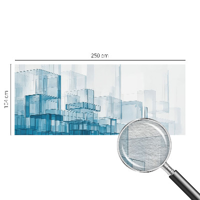 3D fototapeta Průhledné kostky