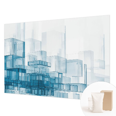 3D fototapeta Průhledné kostky