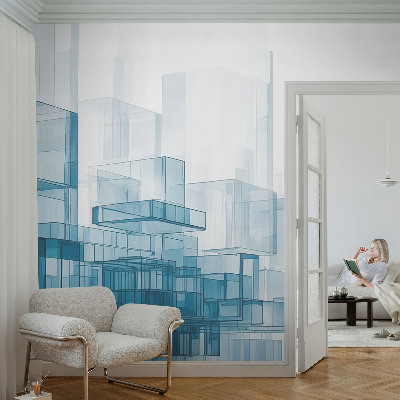 3D fototapeta Průhledné kostky