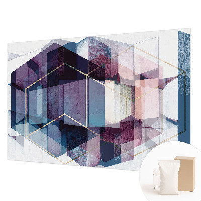 Dekorativní fototapeta na zeď Geometrické kostky