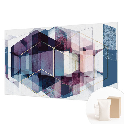 Dekorativní fototapeta na zeď Geometrické kostky