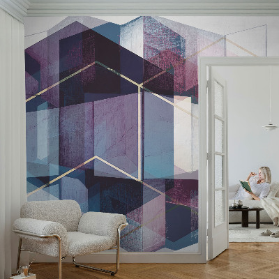 Dekorativní fototapeta na zeď Geometrické kostky
