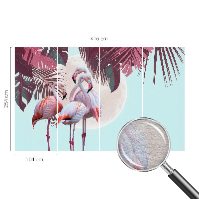 Moderní fototapeta na míru Exotických ptáků