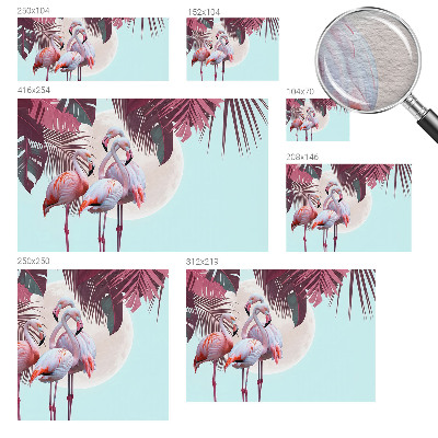 Moderní fototapeta na míru Exotických ptáků