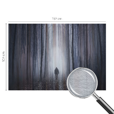 Fototapeta s potiskem na vliesu Lesní ticho
