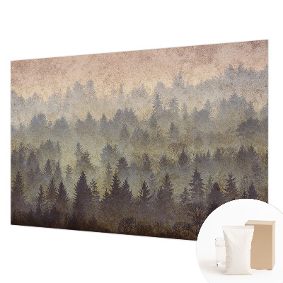 Fototapeta na míru do ložnice Lesní mlha