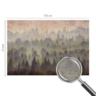 Fototapeta na míru do ložnice Lesní mlha