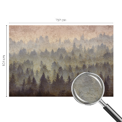 Fototapeta na míru do ložnice Lesní mlha