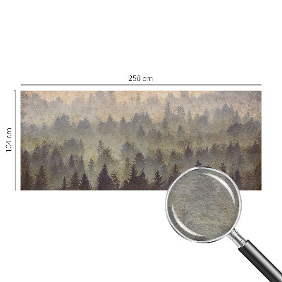 Fototapeta na míru do ložnice Lesní mlha