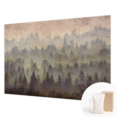 Fototapeta na míru do ložnice Lesní mlha