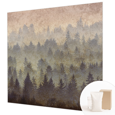 Fototapeta na míru do ložnice Lesní mlha