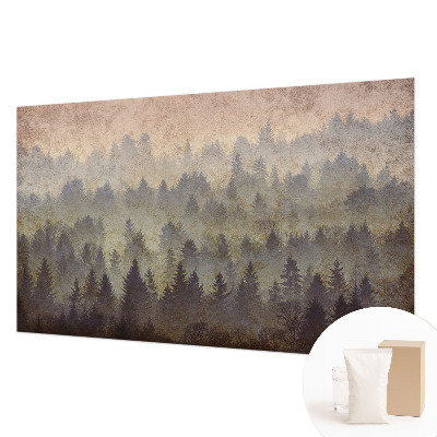 Fototapeta na míru do ložnice Lesní mlha