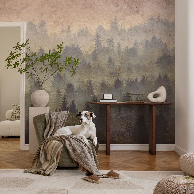 Fototapeta na míru do ložnice Lesní mlha