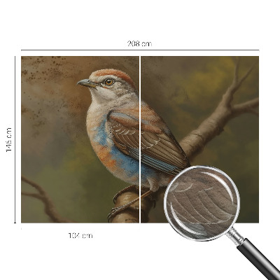 Fototapeta na míru do obýváku Ptačí portrét