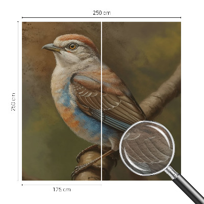 Fototapeta na míru do obýváku Ptačí portrét