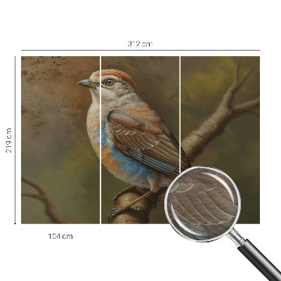 Fototapeta na míru do obýváku Ptačí portrét