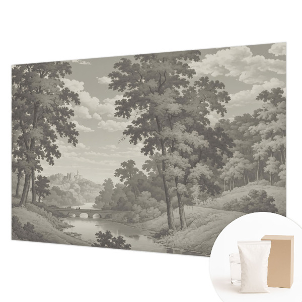 Vliesová fototapeta na zeď Hrad a most