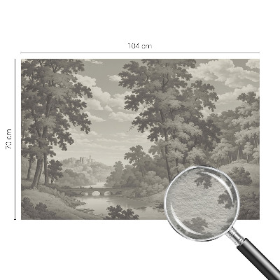 Vliesová fototapeta na zeď Hrad a most