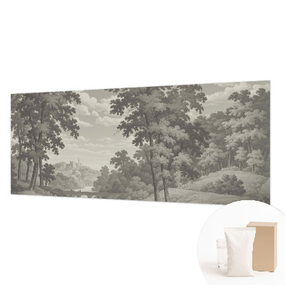 Vliesová fototapeta na zeď Hrad a most