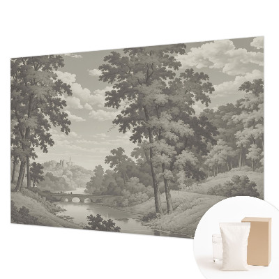 Vliesová fototapeta na zeď Hrad a most