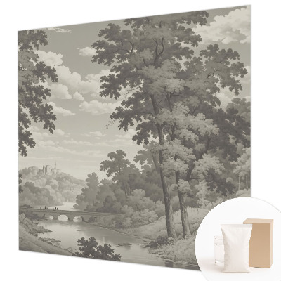 Vliesová fototapeta na zeď Hrad a most