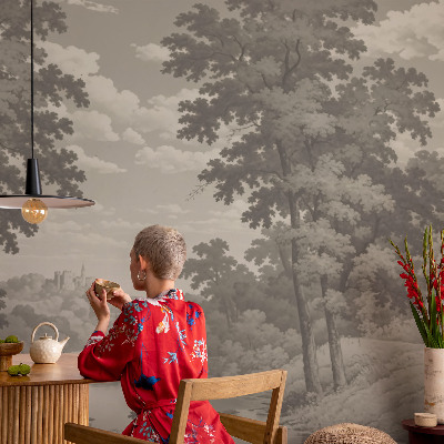 Vliesová fototapeta na zeď Hrad a most