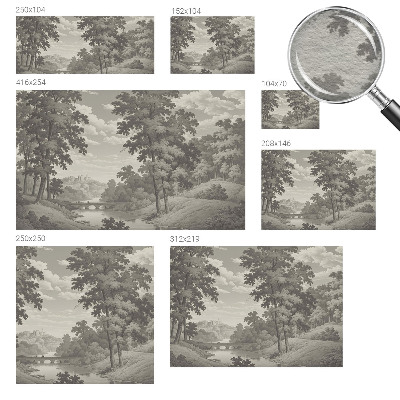 Vliesová fototapeta na zeď Hrad a most