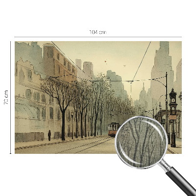 Vliesová fototapeta do obýváků Městská symetrie