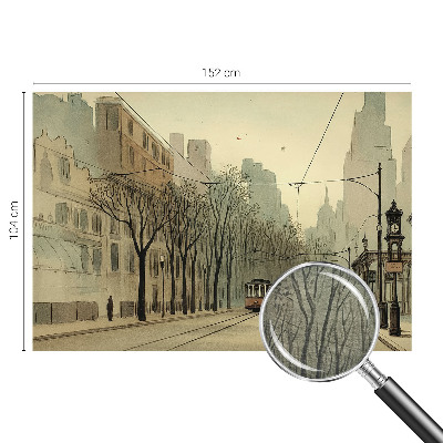 Vliesová fototapeta do obýváků Městská symetrie