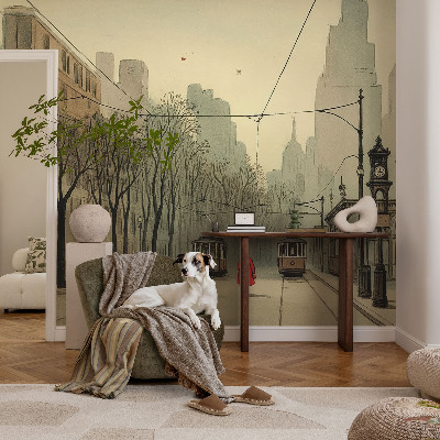 Vliesová fototapeta do obýváků Městská symetrie