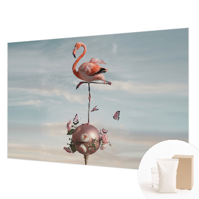 Fototapeta do ložnice Elegantní plameňák