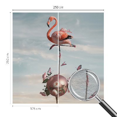 Fototapeta do ložnice Elegantní plameňák