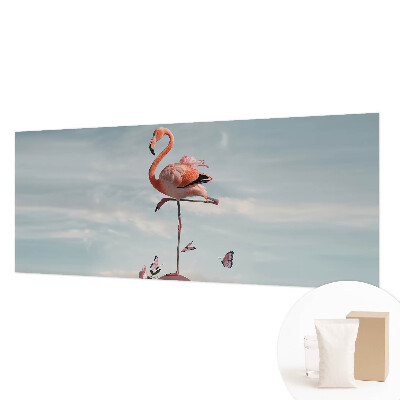 Fototapeta do ložnice Elegantní plameňák