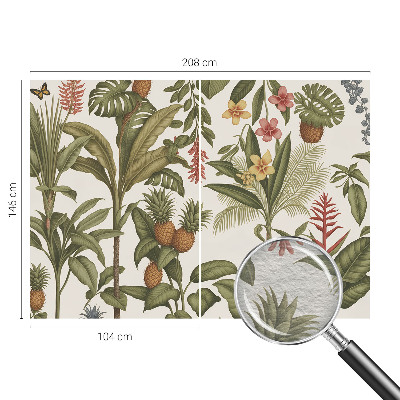 Vliesová fototapeta do ložnice Exotická příroda