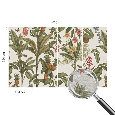 Vliesová fototapeta do ložnice Exotická příroda