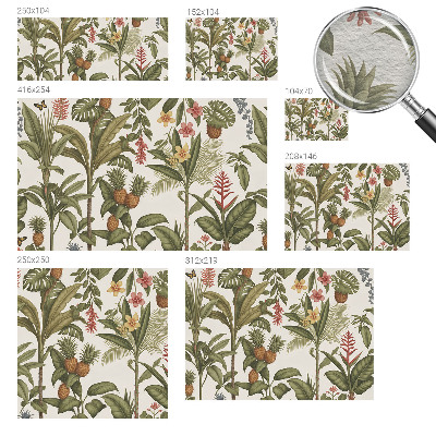 Vliesová fototapeta do ložnice Exotická příroda