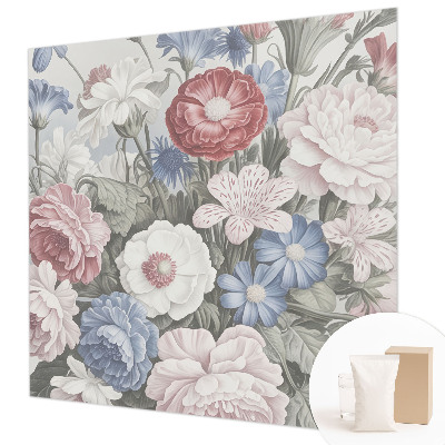 Dekorativní fototapeta na zeď Barevná kytice