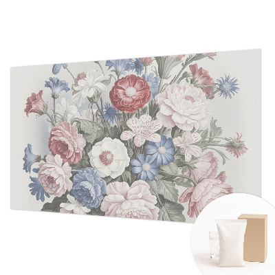 Dekorativní fototapeta na zeď Barevná kytice