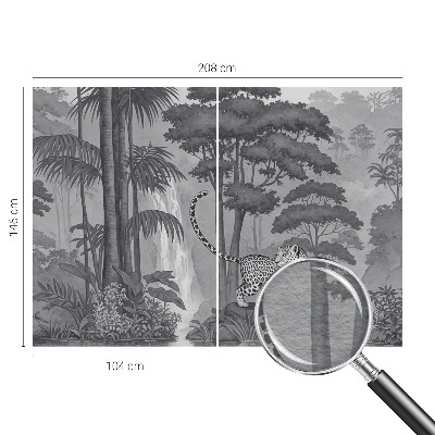 Fototapeta s potiskem na vliesu Tropická džungle