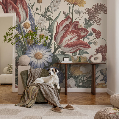 Fototapeta na míru do obýváku Kytice květin