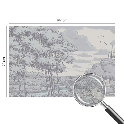 Vliesová fototapeta s potiskem Pohádková krajina