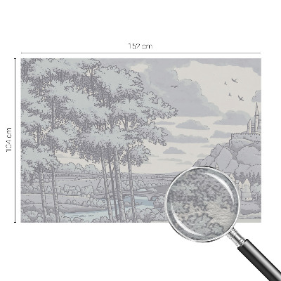 Vliesová fototapeta s potiskem Pohádková krajina