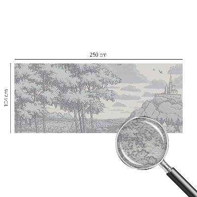 Vliesová fototapeta s potiskem Pohádková krajina