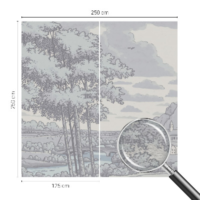 Vliesová fototapeta s potiskem Pohádková krajina