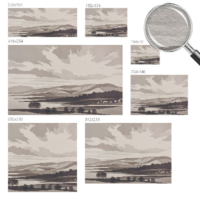 Vliesová fototapeta do obýváků Klidná krajina