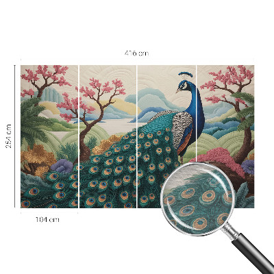 Dekorativní fototapeta na zeď Exotická kráska