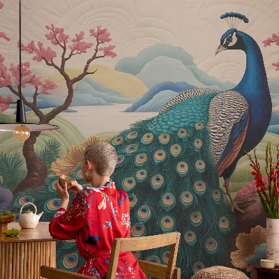 Dekorativní fototapeta na zeď Exotická kráska