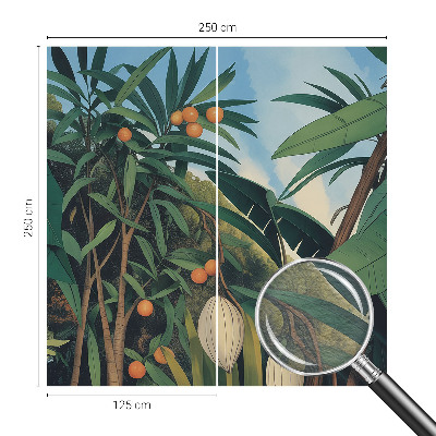 Fotografická tapeta na vliesu Tropická džungle