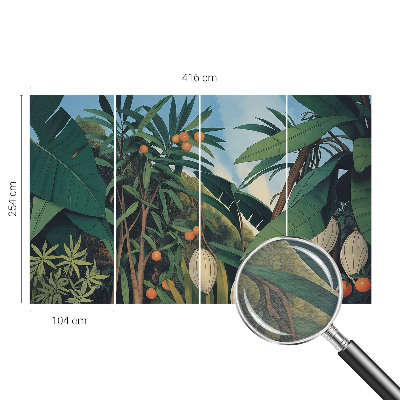 Fotografická tapeta na vliesu Tropická džungle