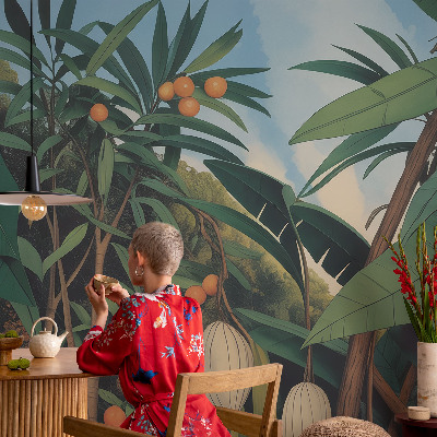 Fotografická tapeta na vliesu Tropická džungle
